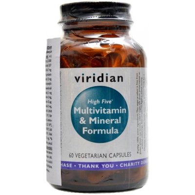 Viridian nutrition High Five Multivitamin and Mineral 60 kaps