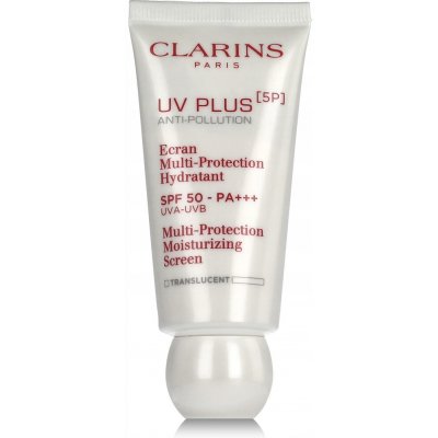 Clarins víceúčelová ochranná emulze SPF50 UV Plus Anti-pollution (Multi Protection Moisturizing Screen) Translucent 30 ml – Sleviste.cz