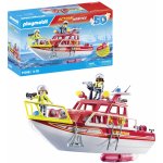 Playmobil 71598 Hasičská záchranná loď s motorem – Zboží Dáma