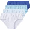 Dětské spodní prádlo Pepperts! dívčí kalhotky s BIO bavlnou 4 kusy modrá / světle modrá / bílá