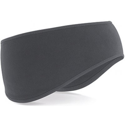 Beechfield sportovní softshell čelenka Tech headband šedá