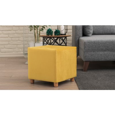 Atelier del Sofa Pouffe Daisy - Yellow, Žlutá – Zboží Mobilmania