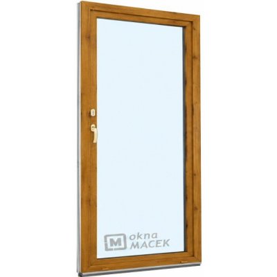 Kömmerling balkonové dveře 70 AD OS pravé winchester/bílá 90 x 220 cm oboustranná klika + FAB + hliníkový práh – Hledejceny.cz