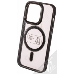 Pouzdro 1Mcz MagCarbon s MagSafe Apple iPhone 14 Pro černé