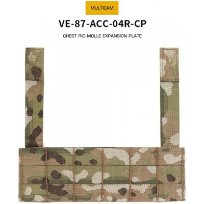 Wosport Chest Rig Molle Expansion panel MC – Zboží Mobilmania