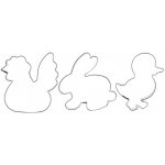 Orion domácí potřeby Vykrajovačka Velikonoce 3 ks – Hledejceny.cz