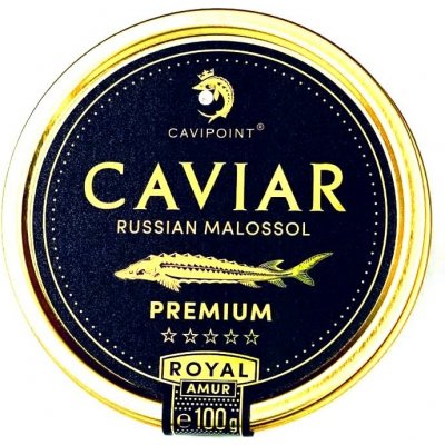 Cavipoint Amur Royal Premium sturgeon caviar 50 g jar – Zboží Dáma