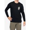 Pánské tričko s potiskem Longsleeve Rip Curl Search Icon L/S Tee black/black