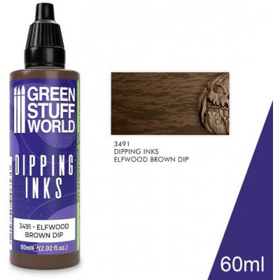 Green Stuff World Dipping Ink Elfwood Brown Dip 60ml – Zbozi.Blesk.cz
