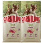 Carnilove True Fresh Dog Duck Puppies 2 x 12 kg – Hledejceny.cz