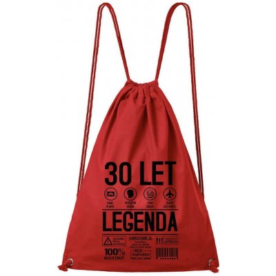 Dobrý Triko Legenda 30 let červená – Hledejceny.cz