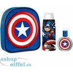 Dětské parfémy Captain America EDT 50 ml + batoh + sprchový gel 300 ml dárková sada – Hledejceny.cz