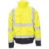 Pracovní oděv Payper Pracovní bunda PADDOCK fluorescenční žlutá / navy modrá