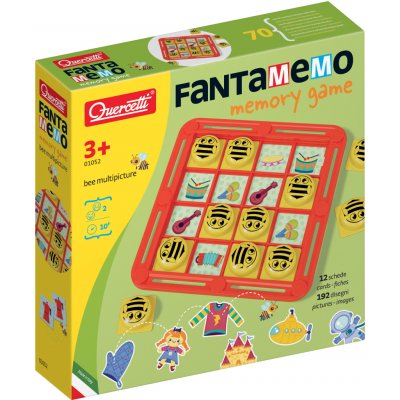 Quercetti Fantamemo Včelka 1052 – Sleviste.cz