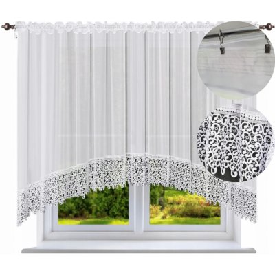 Klasická voálová záclona 300 cm x 180 – Zboží Dáma