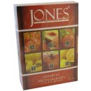 Jones Tea variace černých ochucených čajů 60 kusů