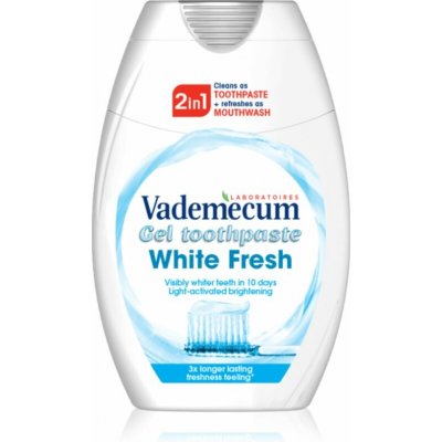 Vademecum 2 in1 White Fresh a 2 v 1 s bělicím účinkem 75 ml – Hledejceny.cz