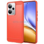 Shield4U Carbon Fiber Case Realme 14T 5G červené – Zboží Živě