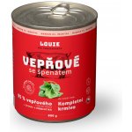 Louie Vepřové se špenátem a prebiotiky 800 g – Sleviste.cz