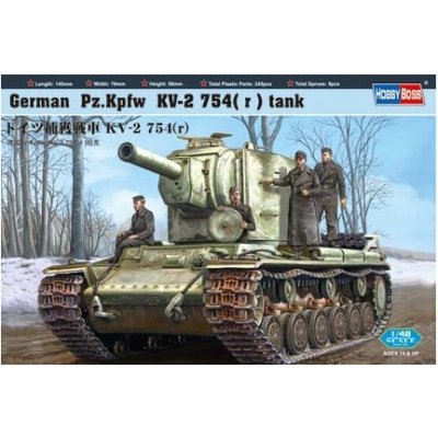 Hobby Boss German Pz.Kpfw KV-2 754r tank 84819 1:48