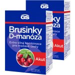 GS Brusinky Akut + manosa 2 × 20 tablet – Hledejceny.cz