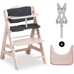 Hauck Beta+ dřevěná bílá washed – Zboží Dáma