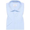 Pánská Košile Eterna Modern Fit košile "Twill" s krátkým rukávem neprůhledná modrá