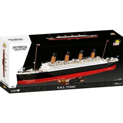 Cobi 1686 R.M.S. Titanic, 1:300, 3260 kostek – Zboží Dáma