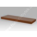 Autronic Polička nástěnná 60 cm, MDF, 3D dekor třešeň P-001 TR