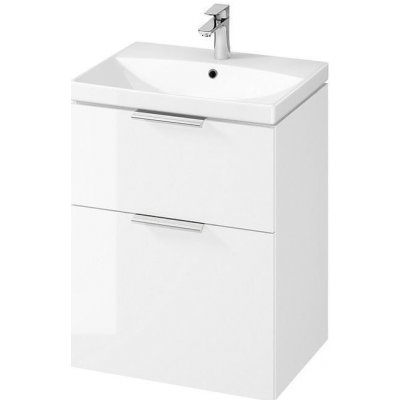 CERSANIT - SET B589 CITY 60 bílá DSM (SKŘÍŇKA + UMYVADLO) S801-422 – Sleviste.cz