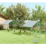 PawHut Ocelový výběh pro kuřata 300 x 800 x 195 cm – Sleviste.cz