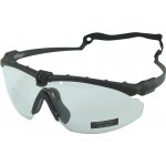 Brýle Kombat Ranger černá rám čirá skla – Zboží Mobilmania