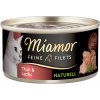 Miamor Feine Filets Naturelle tuňák a losos 48 x 80 g