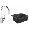 Set dřezu a baterie Set GROHE K700 + Concetto