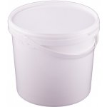 Lobster Vědro s víkem 20 l plast bílé 101293 – Zboží Dáma