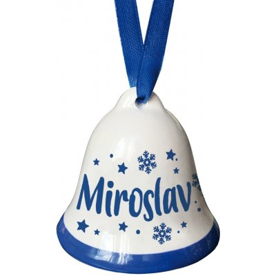Nekupto Vánoční zvonek se jménem Miroslav – Hledejceny.cz