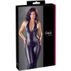 Bodystocking Cottelli party Jumsuit se zipem v rozkroku