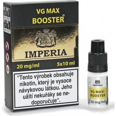 Boudoir Samadhi s.r.o. IMPERIA VG max Booster VG100 20mg 5x10ml – Hledejceny.cz