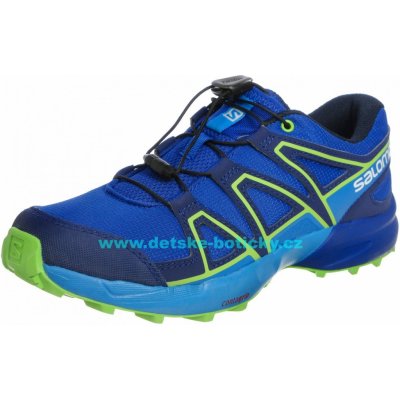 Salomon Speedcross J 392384 surf the web/cloisonné/green flash – Hledejceny.cz