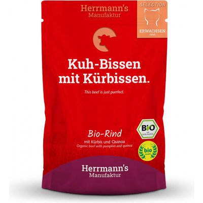Herrmann's Hovězí s dýní Bio 100 g