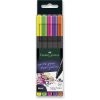 Popisovač Faber-Castell Fineliner Grip 5 ks neon 151603