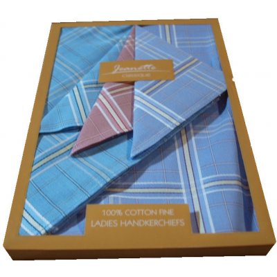 Mileta Bavlněné kapesníky 6ks dárkové – Zboží Dáma