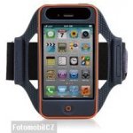 Pouzdro Bone Collection ruku "Sport" iPhone 4/4S, modré + fólie – Hledejceny.cz
