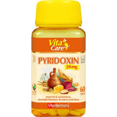 VitaHarmony Pyridoxin 60 tablet – Zboží Mobilmania