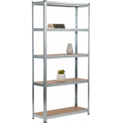 Mamutex Zinkovaný kovový regál Standard 1800x900x300 mm – 5 polic – Zboží Mobilmania