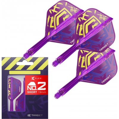 Target K-Flex Luke Littler World Champion, No2 letky a krátké násadky – Zboží Dáma