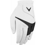 Callaway Mens Golf Glove Weather Spann 25 bílo černá Levá L – Zboží Dáma