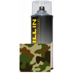 Vojenská, kamuflážní polyuretanová barva MAT - 400 ml - RAL 9016 dopravní bílá