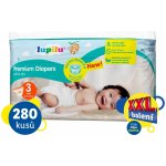 LUPILU XXL Soft & Dry 3 MIDI 280 ks – Zbozi.Blesk.cz