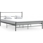 vidaXL 11461.286494 Rám postele bez matrace šedý kovový – Zboží Dáma